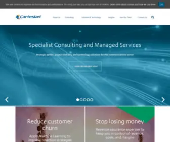 Cartesian.co.uk(Consulting and Managed Services for the Communications Industry) Screenshot