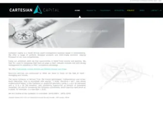 Cartesian.co.za(Cartesian Capital) Screenshot