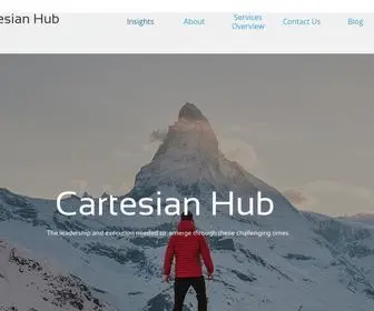 Cartesianhub.com(Insights) Screenshot