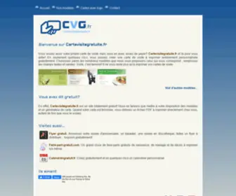 Cartevisitegratuite.fr(Carte de visite) Screenshot