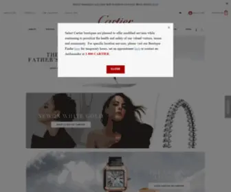 Cartier.biz(Cartier® Official Website) Screenshot