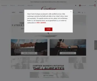 Cartier.info(Official Cartier websites & online stores) Screenshot