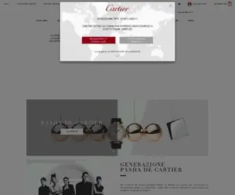 Cartier.it(Siti e boutique online ufficiali di Cartier) Screenshot