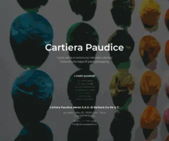 Cartierapaudice.it(Cartiera Paudice) Screenshot