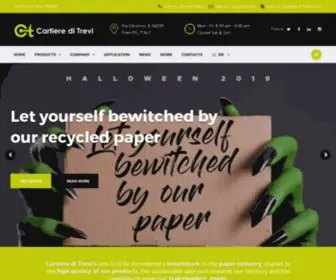 Cartiereditrevi.com(Cartiere di Trevi) Screenshot