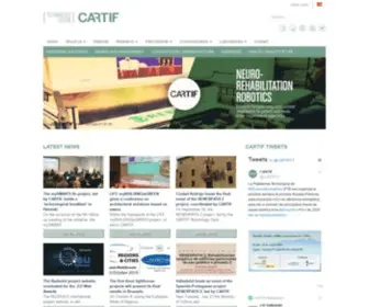 Cartif.com(Fundacion Cartif) Screenshot