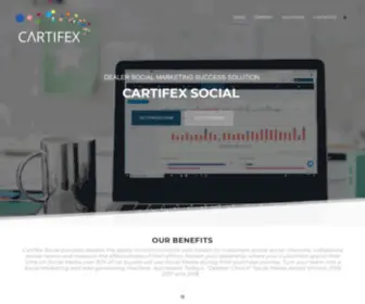 Cartifex.com(Social Marketing) Screenshot