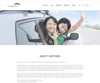 Cartimes.com.sg(Singapore's leading choice for New & Preowned cars) Screenshot