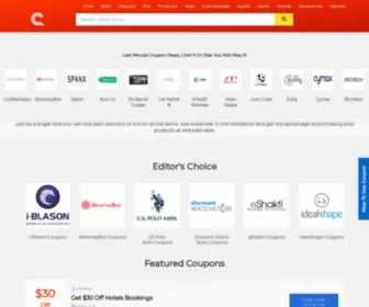 Cartincoupon.com(Get Thousands of Coupons and Promo Codes 2020) Screenshot