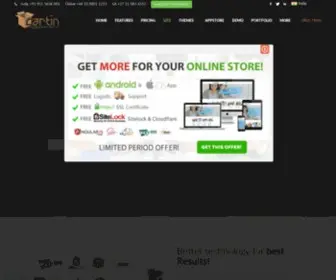 Cartin.in(ECommerce Website Development Company) Screenshot