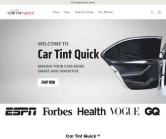 CartintQuick.com(Universal Car Window Screens) Screenshot