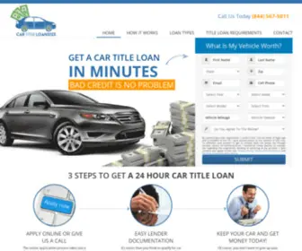 Cartitleloans123.com(24 Hour Online Title Loans) Screenshot