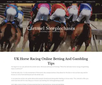 Cartmel-Steeplechases.co.uk(Cartmel Steeplechases) Screenshot