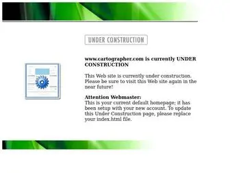 Cartographer.com(Web hosting) Screenshot