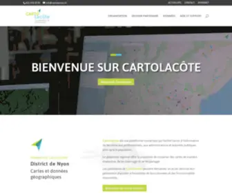 Cartolacote.ch(ACCUEIL) Screenshot