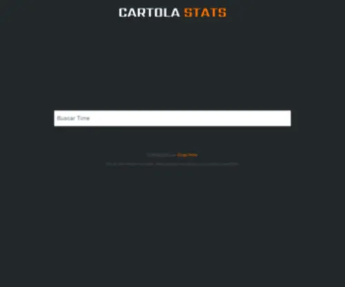 Cartolastats.com.br(Cartolastats) Screenshot