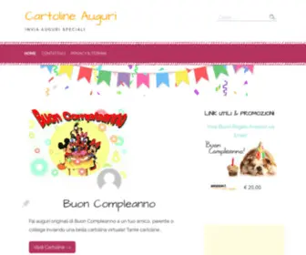 Cartolineauguri.com(Cartoline Auguri) Screenshot