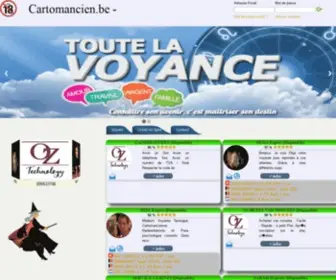 Cartomancien.be(Voyance gratuite au téléphone) Screenshot