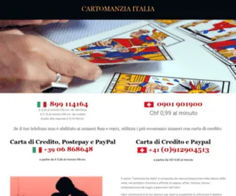 Cartomanzia-Italia.info(Cartomanzia Italia) Screenshot