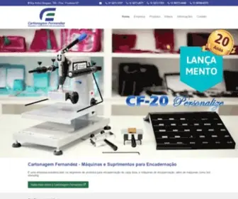 Cartonagemfernandez.com.br(Cartonagem Fernandez) Screenshot