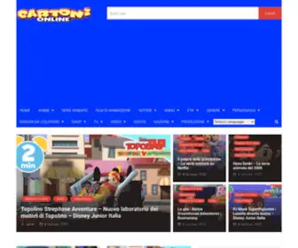 Cartonionline.com(Cartoni animati) Screenshot