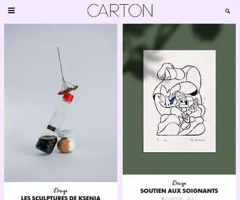 Cartonmagazine.com(CARTON MAGAZINE) Screenshot