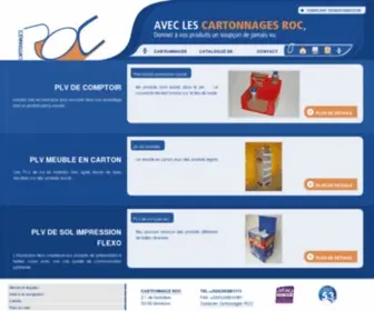 Cartonnages-Roc.fr(Cartonnages Roc) Screenshot