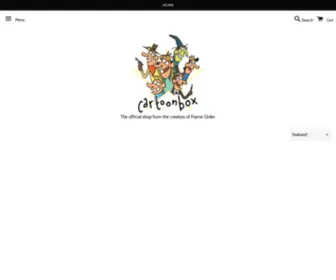 Cartoonboxshop.com(Cartoon Box Frame Order Merchandise) Screenshot