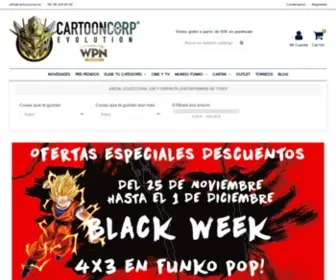 Cartooncorp.es(Tu tienda favorita online de regalos frikis y originales) Screenshot