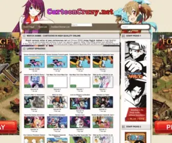 Cartooncrazy.net(Your Cartoon Buddies) Screenshot