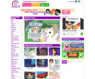 Cartoondollemporium.com(Makeover games) Screenshot