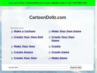 Cartoondollz.com(The Leading Cartoon Dollz Site on the Net) Screenshot