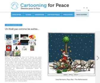Cartooningforpeace.org(Cartooning for Peace) Screenshot