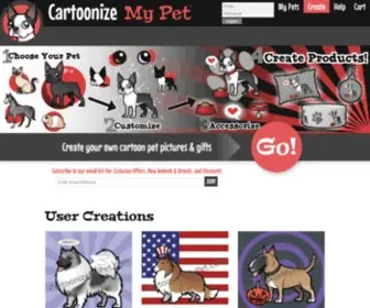 Cartoonizemypet.com(Cartoonize My Pet) Screenshot