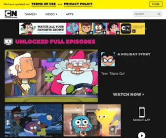 Cartoonnetwork.com(Cartoon Network) Screenshot