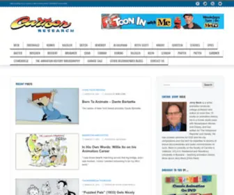 Cartoonresearch.com(Cartoon Research) Screenshot