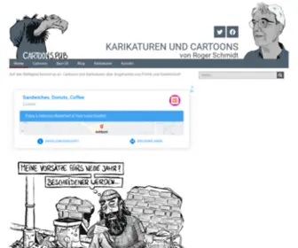 Cartoons.pub(Karikaturen und Cartoons von Roger Schmidt) Screenshot