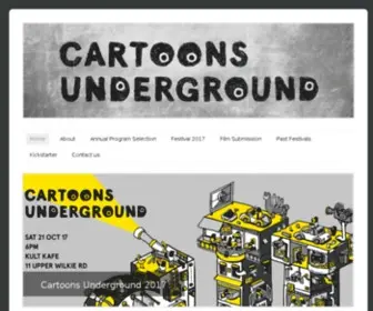 Cartoonsunderground.com(Cartoons Underground) Screenshot