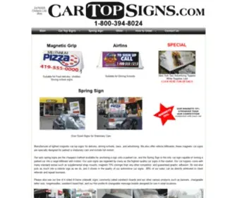 Cartopsigns.com(Airflow Signs Inc) Screenshot