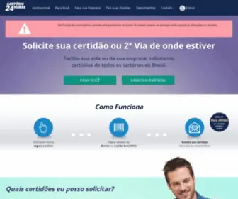 Cartorio24Horas.com.br(Cart) Screenshot