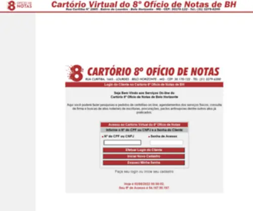 Cartoriocertificado.com.br(Cartório) Screenshot