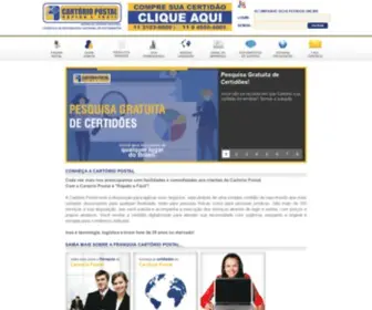 Cartoriopostal.com.br(Cartório) Screenshot