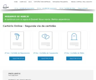 Cartorios.com.vc(Cartorios) Screenshot