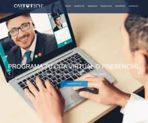 Cartotech.com.mx(Ingeniería y Diseño de Empaque) Screenshot