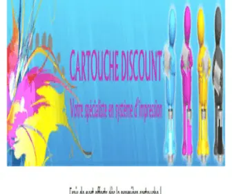 Cartouchediscount.fr(Cartouche d'encre pour imprimante pas cher) Screenshot