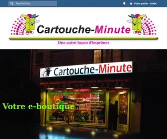 Cartoucheminute.fr(Accueil) Screenshot