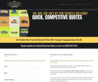 CartransportQuoter.co.uk(Car Transport Quoter) Screenshot