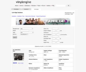 Cartridgedb.com(Cartridgedb) Screenshot