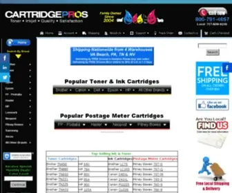 Cartridgepros.com(Cartridge Pros) Screenshot