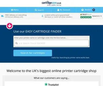 Cartridgesave.co.uk(Cheap Printer Ink Cartridges) Screenshot